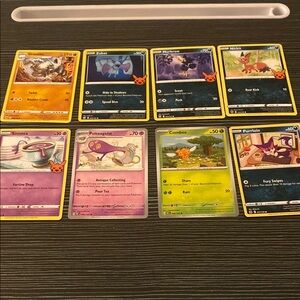 Pokemon Trading Cards Set of 8